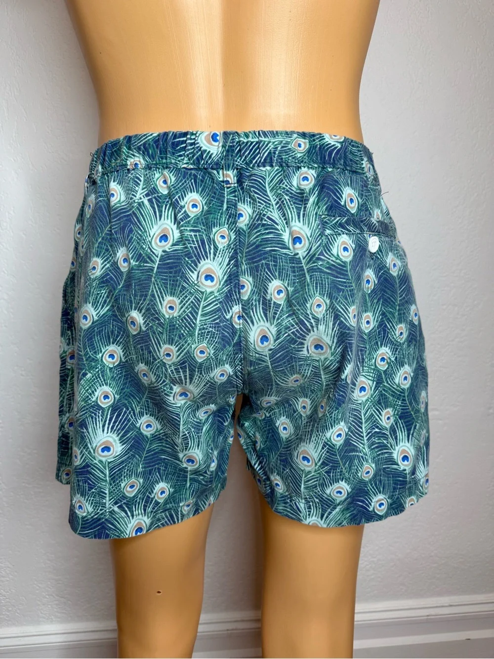 Chubbies The Peacockers Men's 5” Shorts Size Large Cotton Peacock USA Made - Picture 2 of 8